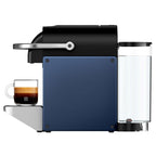 Machine à Café Pixie Bleu, 19 Bars + Kit de Bienvenue, Design Compact, Expresso et Lungo, Arrêt Automatique, EN127.BL