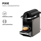 Pixie Titan Machine à expresso, recettes programmables, 2 longueurs, arrêt automatique, 1260 W, 0,7 l, XN306TK&nbsp;