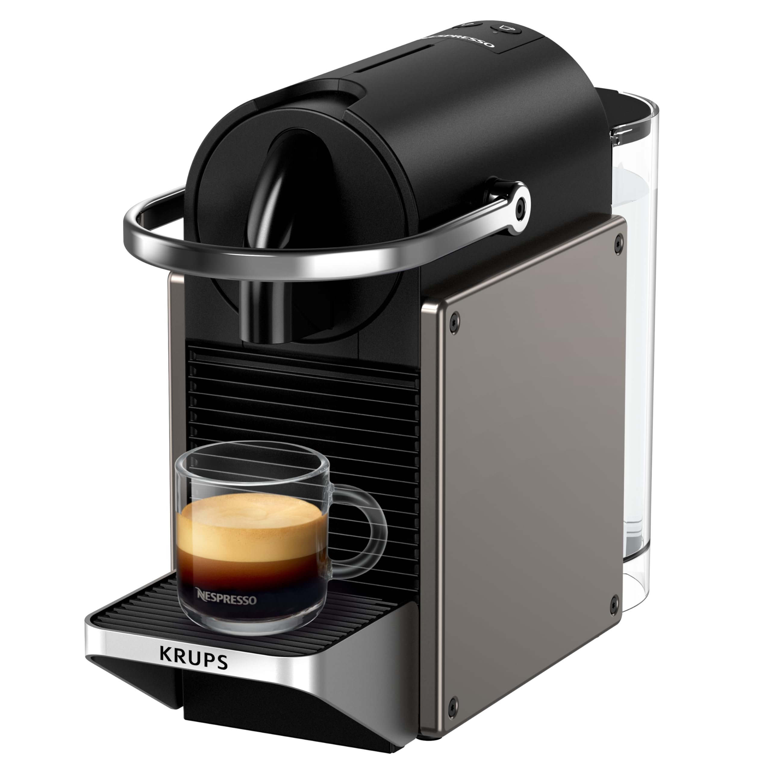Pixie Titan Machine à expresso, recettes programmables, 2 longueurs, arrêt automatique, 1260 W, 0,7 l, XN306TK&nbsp;