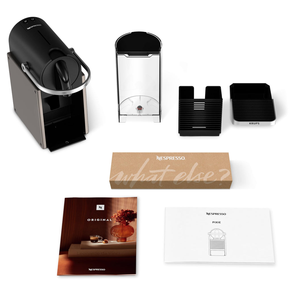 Pixie Titan Machine à expresso, recettes programmables, 2 longueurs, arrêt automatique, 1260 W, 0,7 l, XN306TK&nbsp;