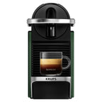 Machine à Café Pixie Foncé, 19 Bars + Kit de Bienvenue, Design Compact, Expresso et Lungo, Arrêt Automatique, YY5291FD
